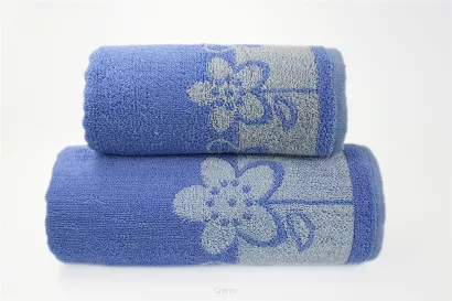 Ręcznik Greno Paloma 2 70x140 Niebieski