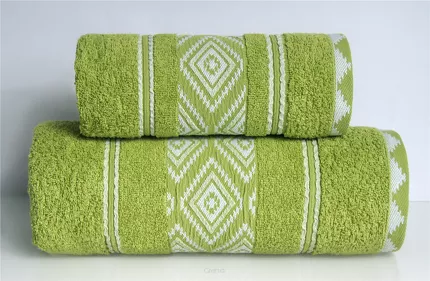 Ręcznik Greno Azteka 70x130 Zielony