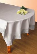 Obrus Greno Teflonowany 130x180 Greek Popielat