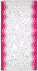 Ręcznik Greno Flora Ocean 70x140 Róż