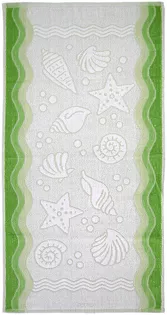 Ręcznik Greno Flora Ocean 50x100 Zielony