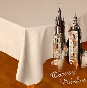 Obrus Polski Greno 50x100 Słomka