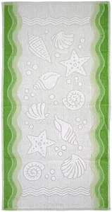 Ręcznik Greno Flora Ocean 70x140 Zielony