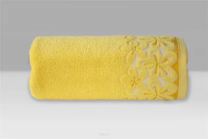 Ręcznik Greno Bella 70x140 Żółty