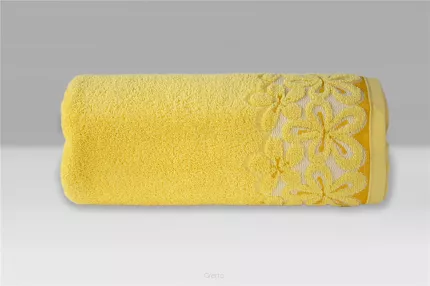 Ręcznik Greno Bella 70x140 Żółty