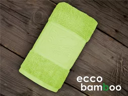 Ręcznik Greno Ecco Bamboo 50x90 Zielony