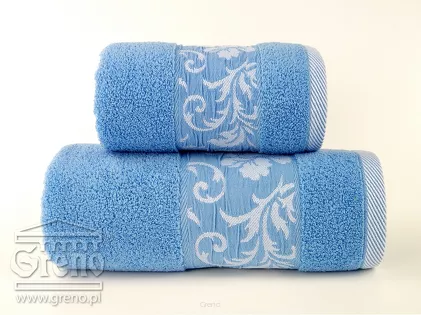 Ręcznik Greno Glamour 70x140 Błękit Lata