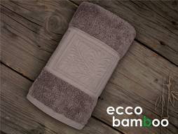 Ręcznik Greno Ecco Bamboo 50x90 Brąz