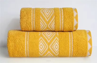 Ręcznik Greno Azteka 50x90 Kurkuma