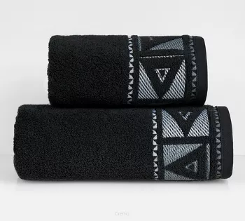 Ręcznik Greno Yolo 70x130 Czarny