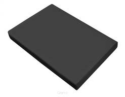 Prześcieradło Satyna Kolor 160x210 Dark Grey