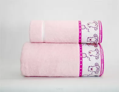 Ręcznik Greno Sweet Bear 70x125 Różowy