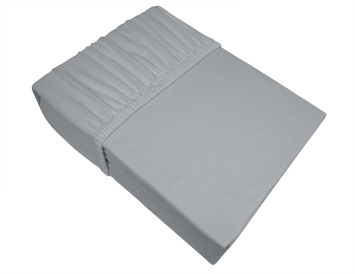 Prześcieradło Jersey Bielbaw z Gumką 160x200 Popiel