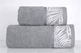Ręcznik Greno Palms 70x130 Popielaty