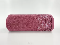 Ręcznik Greno Bella 30x50 Purpurowy