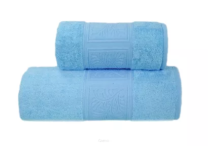 Ręcznik Greno Ecco Bamboo 70x140 Niebieski