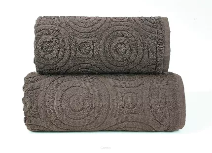 Ręcznik Greno Emma 2 50x100 Brązowy