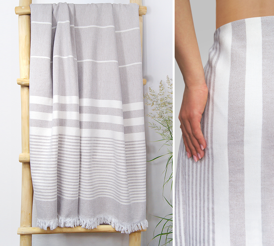 Ręcznik Greno Plażowy 90x180 Elegant Beżowy