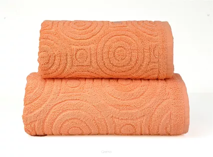 Ręcznik Greno Emma 2 70x140 Pomarańczowy