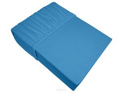 Prześcieradło Jersey Bielbaw z Gumką 120x200 Błękitne