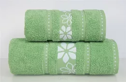 Ręcznik Greno Margarita 70x130 Zielony