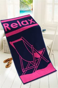 Ręcznik Greno Plażowy 80x160 Relax Fuksja