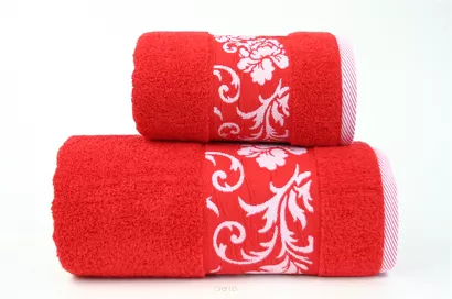 Ręcznik Greno Glamour 50x90 Czerwony