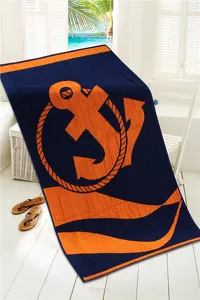 Ręcznik Greno Plażowy 80x160 Wakacyjny Pomarań