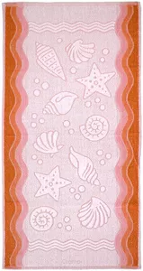 Ręcznik Greno Flora Ocean 80x150 Brzoskwinia