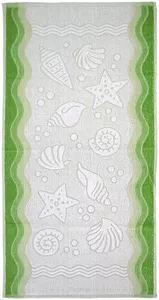 Ręcznik Greno Flora Ocean 80x150 Zielony