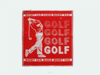 Ręcznik Greno Golf 40x50 Czerwony